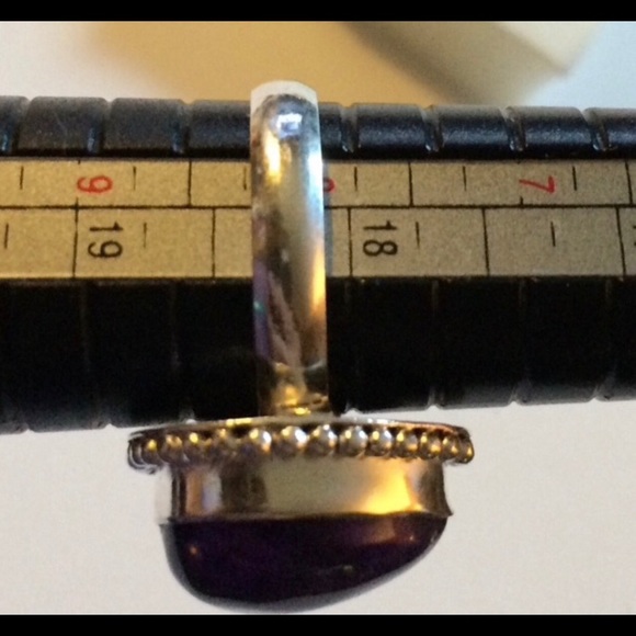 AMETHYST STATEMENT RING - Picture 5 of 5